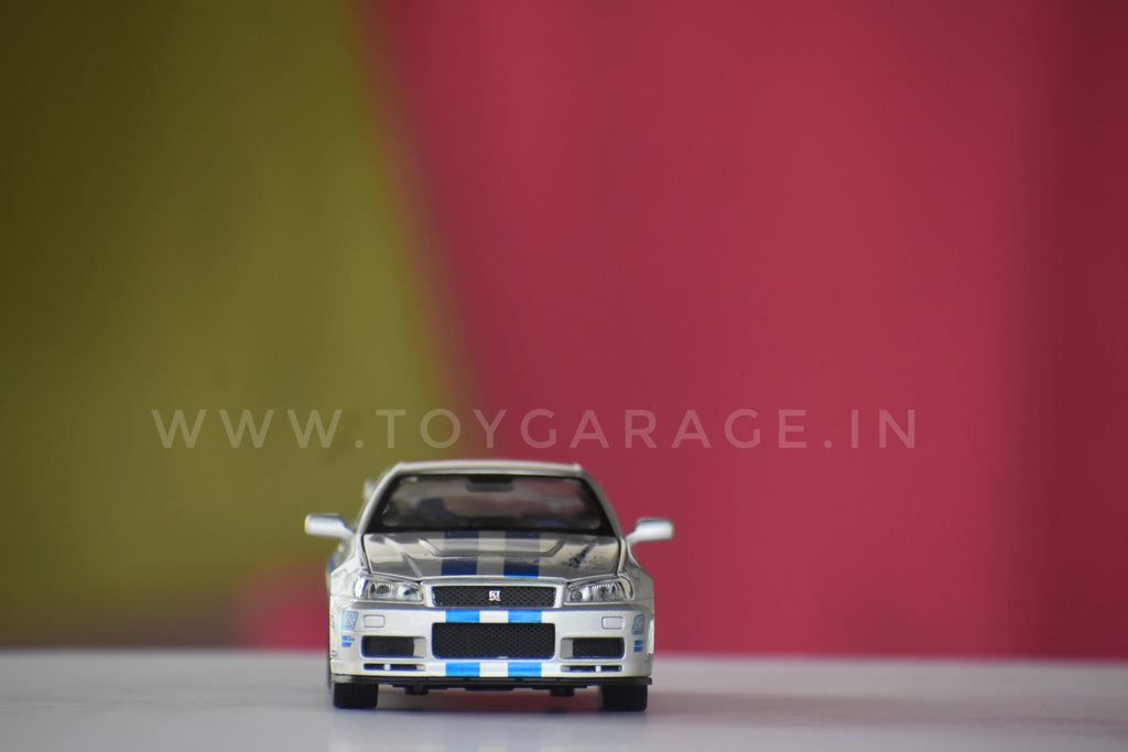 NISSAN  SKYLINE GTR R34 paul walker edition