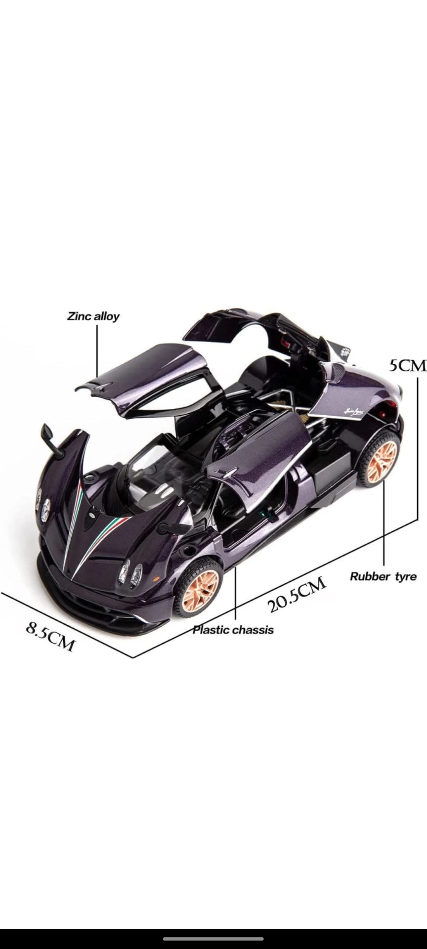 PAGANI ROADSTER purple