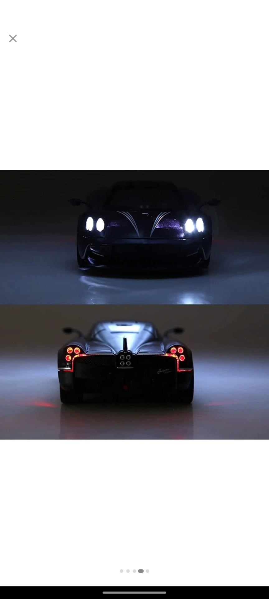 PAGANI ROADSTER purple