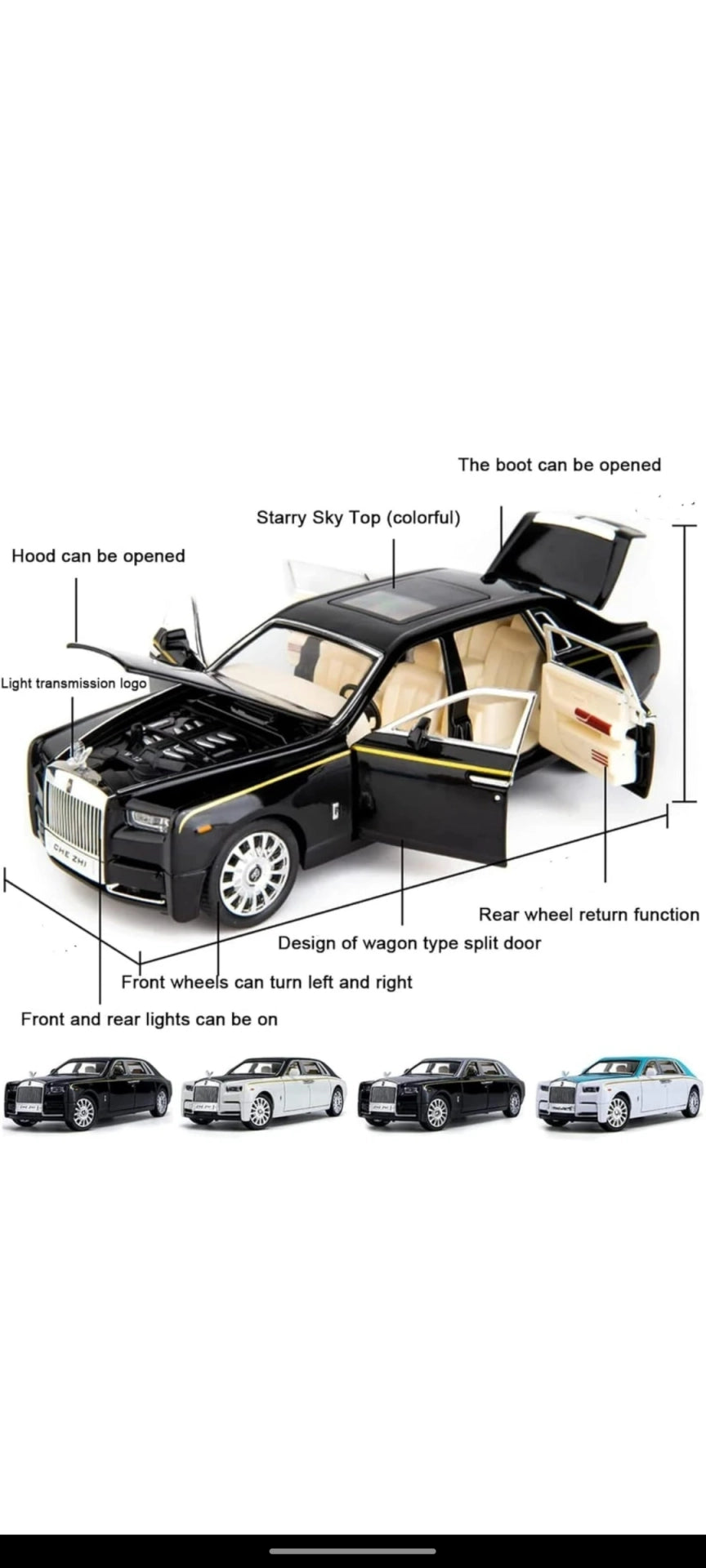 ROLLS ROYCE PHANTOM BLACK