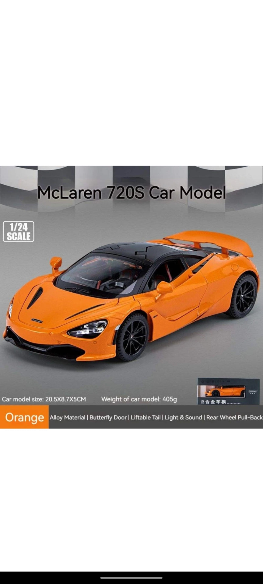 MCLAREN 720s ORANGE