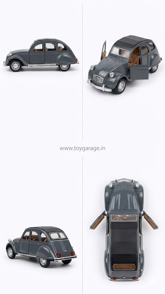 NO:3 CITROEN 2CV 1:36 SCALE