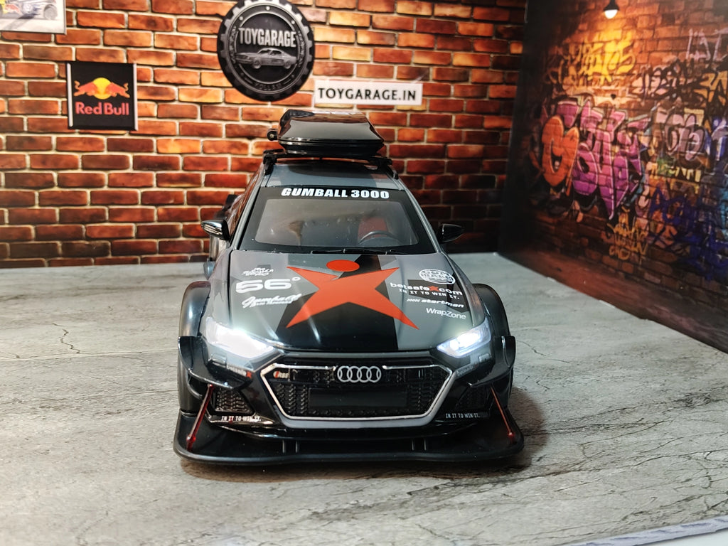 NO:4 AUDI RS6  1:24 SCALE