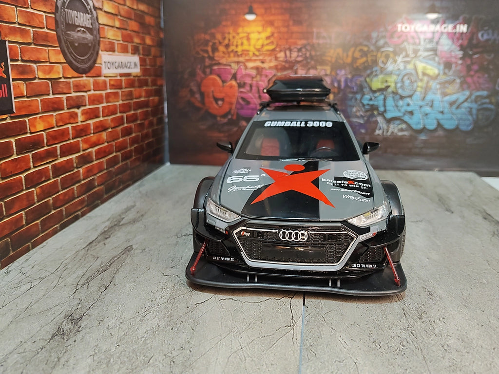 NO:4 AUDI RS6  1:24 SCALE