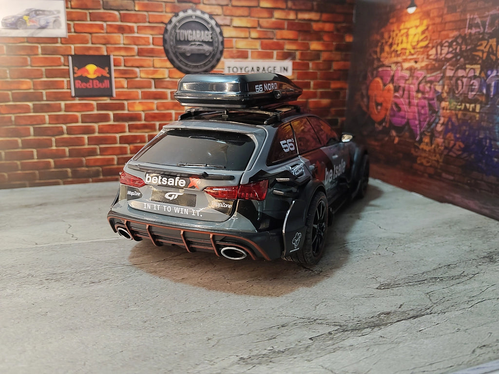 NO:4 AUDI RS6  1:24 SCALE