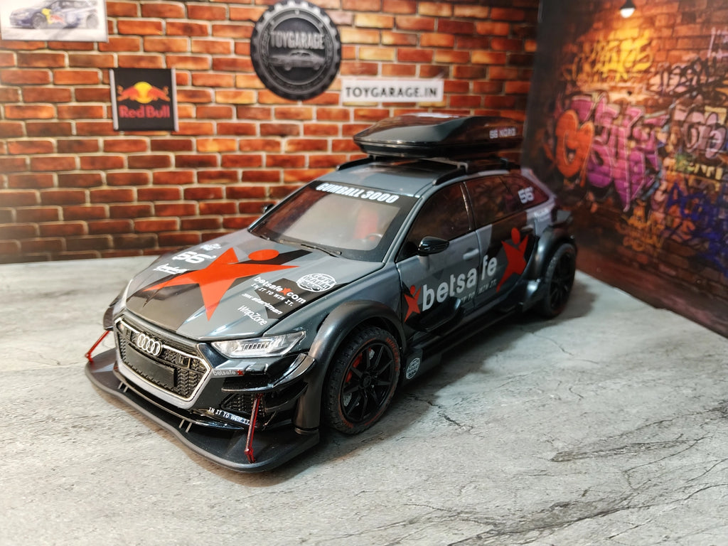 NO:4 AUDI RS6  1:24 SCALE