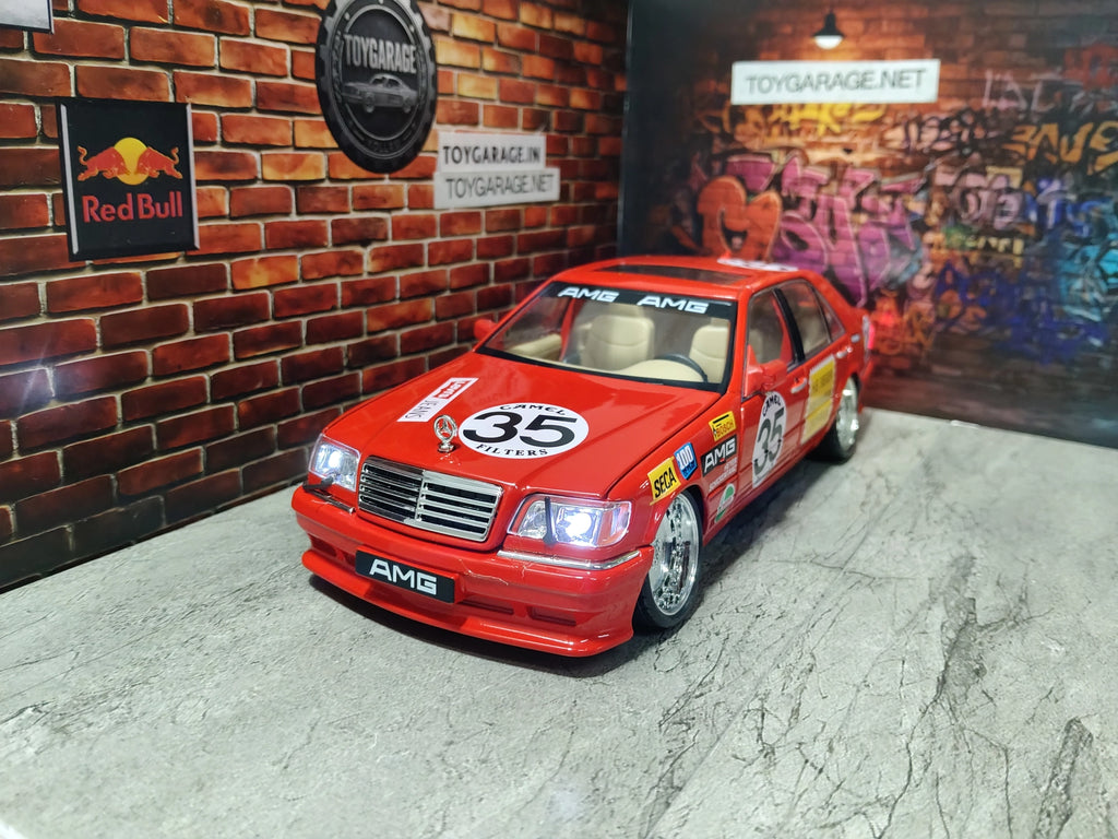 NO:16 MERCEDES BENZ 140 modified 1:24 SCALE