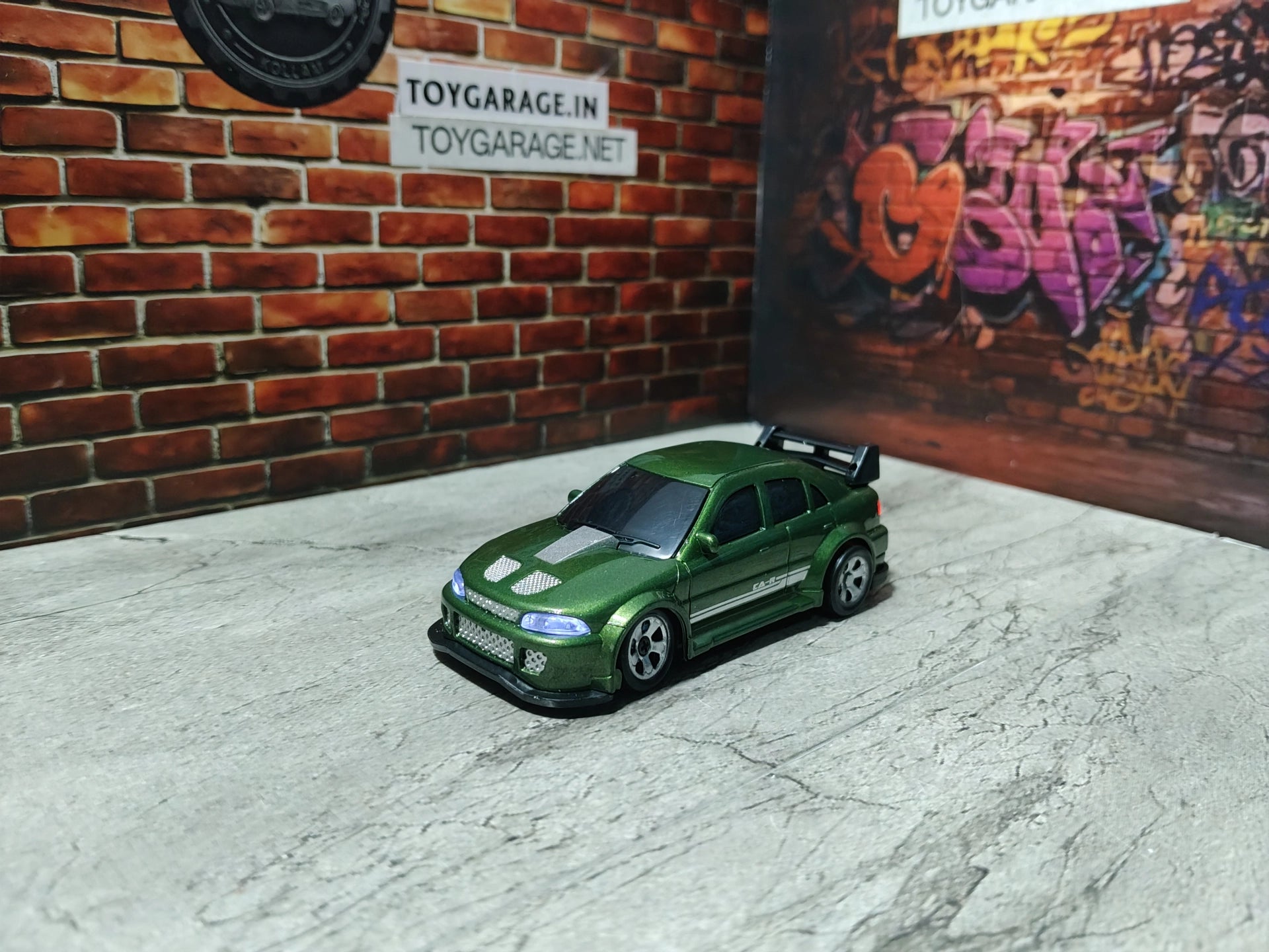 NO:3 MITSUBISHI ECLIPSE MINI DRIFT RC  1:64