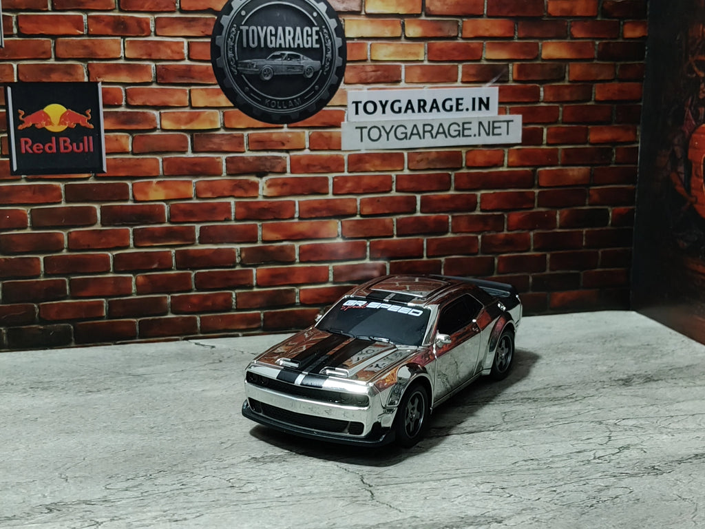 NO:2 DODGE CHALLENGER MINI RC 15km  1:43  SCALE