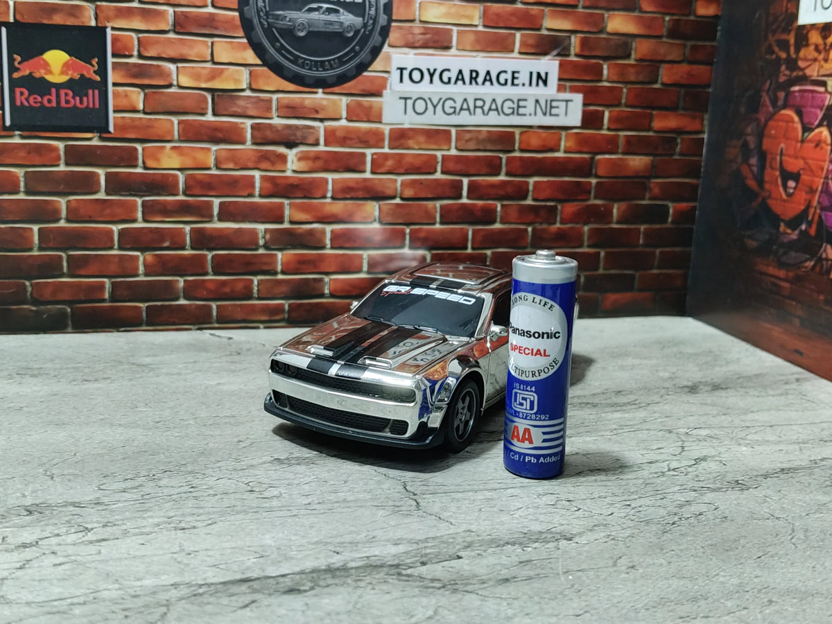 NO:2 DODGE CHALLENGER MINI RC 15km  1:43  SCALE