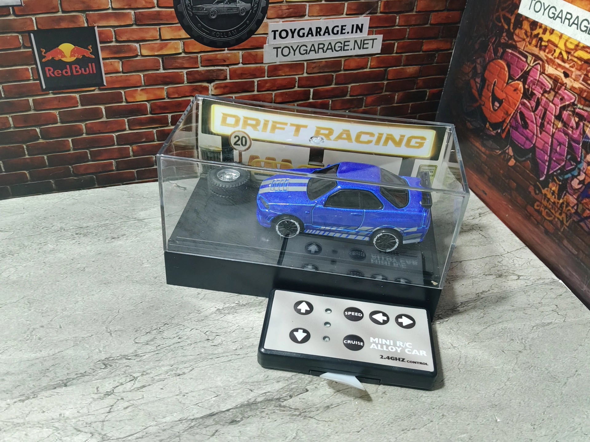 NO: 1 NISSAN GTR  R34 MINI RC 1:64 SCALE