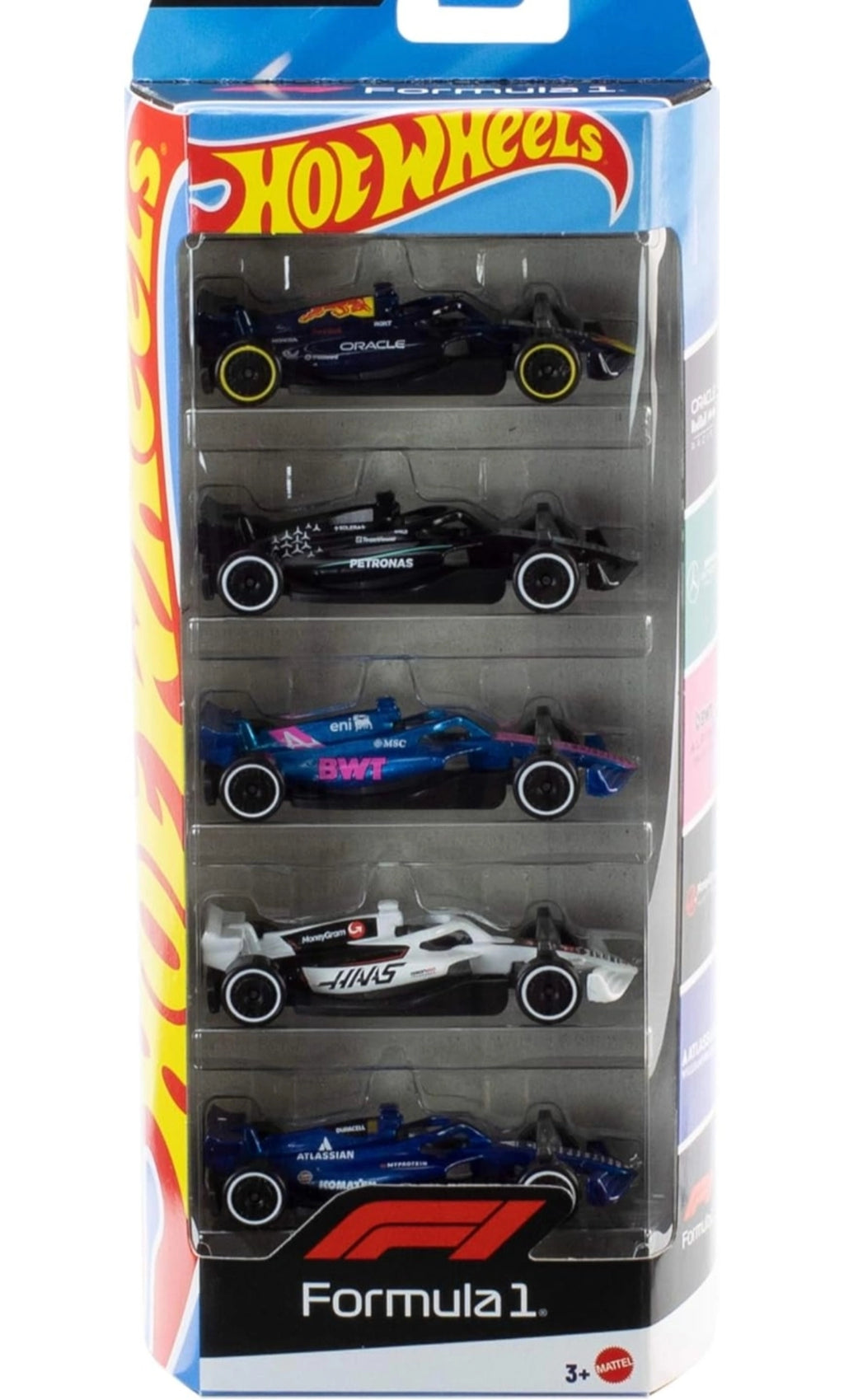 HOTWHEELS F1 (5 PACK )