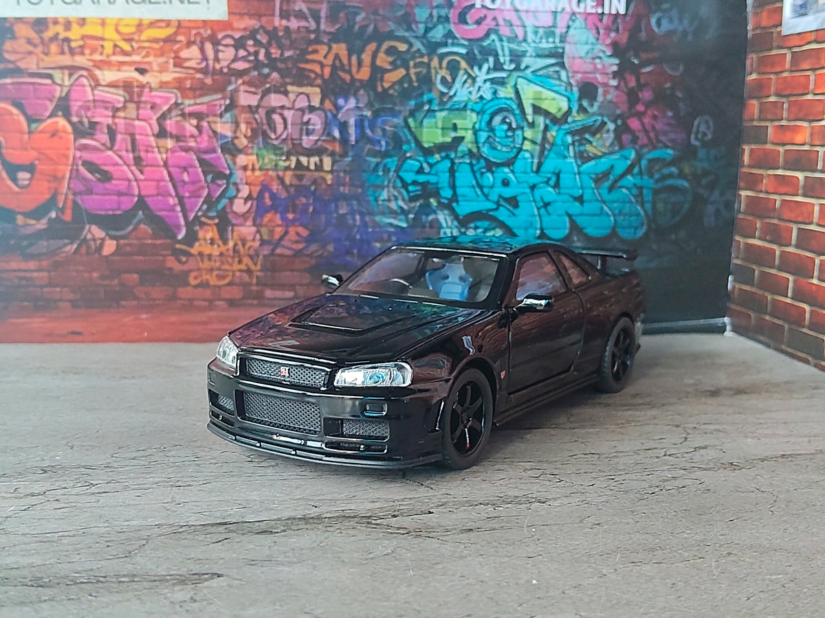 NO:3 NISSAN GTR R34 SKYLINE DELICATE 1:32 SCALE